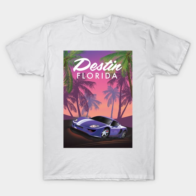 Destin Florida T-Shirt by nickemporium1